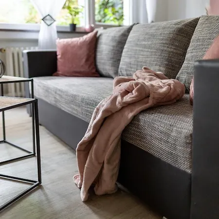 Best Stay Stadtquartiert Huenfeld - Kueche, Schlafsofa, Terrasse Wlan Smart Tv * Hünfeld