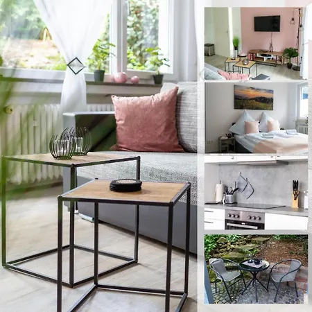 Moderne Stadtwohnungen In - Kueche, Schlafsofa, Terrasse Oder Balkon Wlan Smart Tv Hünfeld